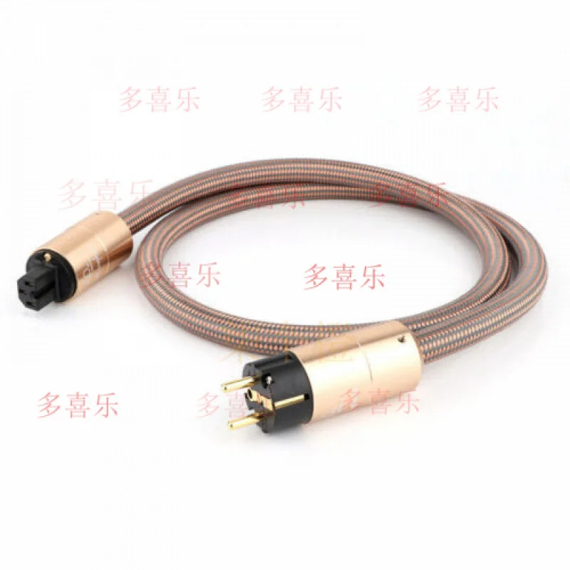 

WW for Accuphase EU Schuko Power Cable C13 C15 5N OFC Pure Copper HIFI Audio Power Cable