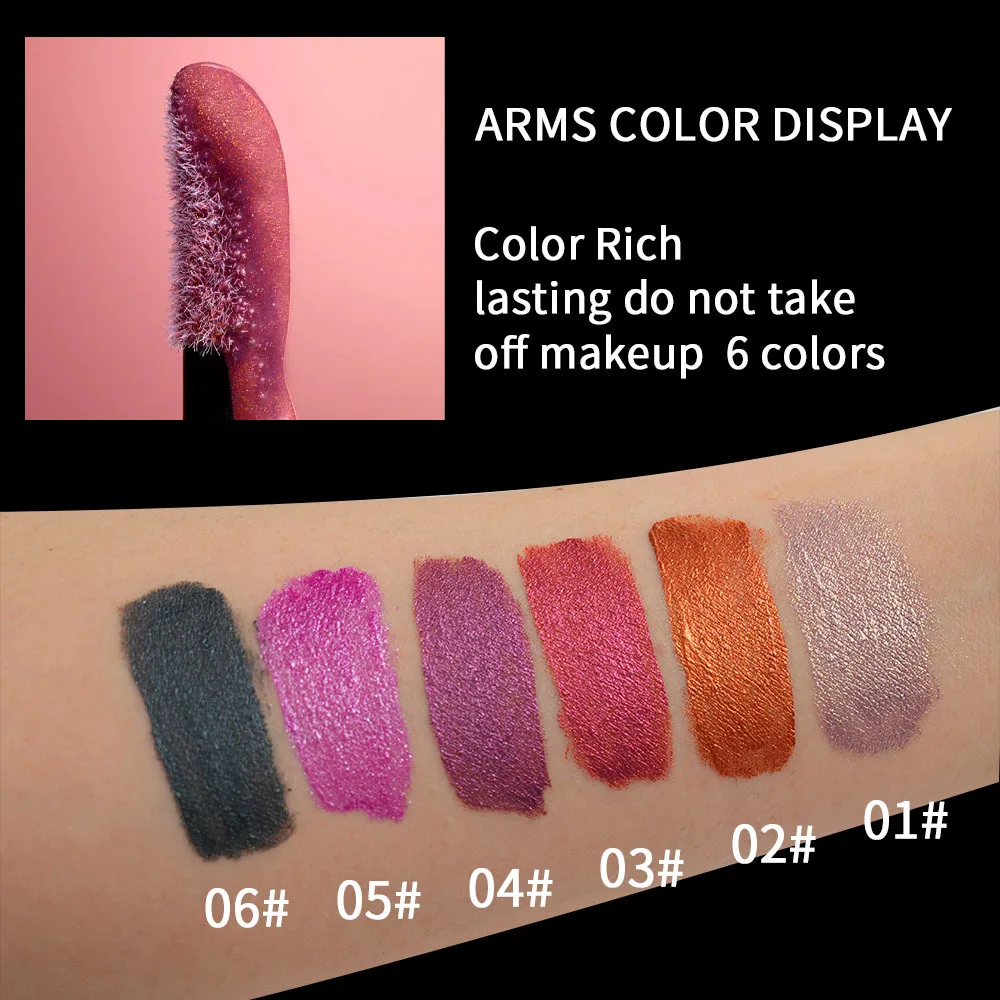 Flüssiger Lippenstift, heiße sexy Farben, Lippenfarbe, mattierter Lippenstift, wasserdicht, langlebig, Lipgloss, Lippen-Set, Make-up