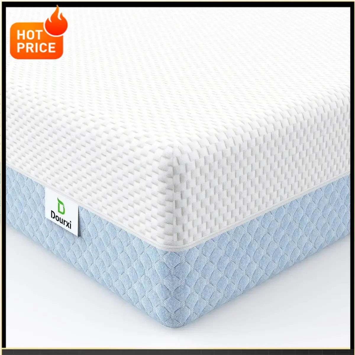 

Bestseller[Limited Time Offer!]Crib Mattress, Dual Sided Comfort Memory Foam Toddler Bed Mattress, Triple-Layer Breathable Premi