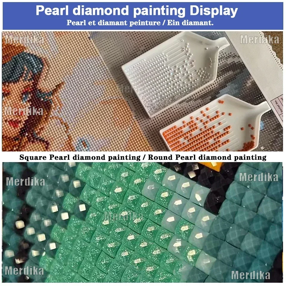 Merdika Fairy Dust Diamond Painting Diy Children Gift Cross Stitch Embroidery Girl 5D DIY Diamond Mosaic Cartoon New Arrivals