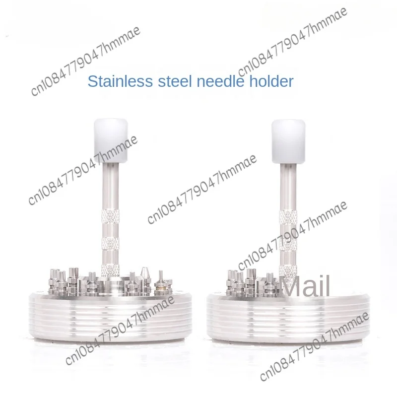 Watch Repair Tool Watch Repair 9-Head Stainless Steel Manual Needle Loading Machine