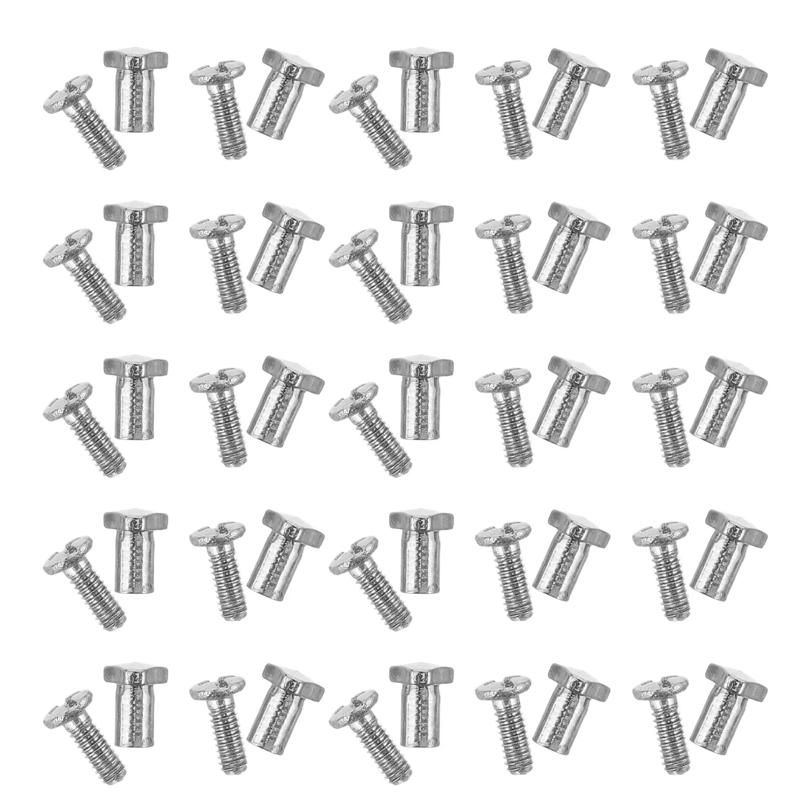 60Pairs Professional Eyeglass Repair Tools Kit Precision Screws and Nuts for Glasses Frame Sunglasses Rimless Eyewear