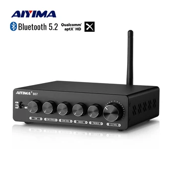 AIYIMA B07 TPA3255 Home Amplifier Bluetooth 2.1 Channel Power 300Wx2 +300W For Audio Speaker Passive Active Subwoofer AUX RCA