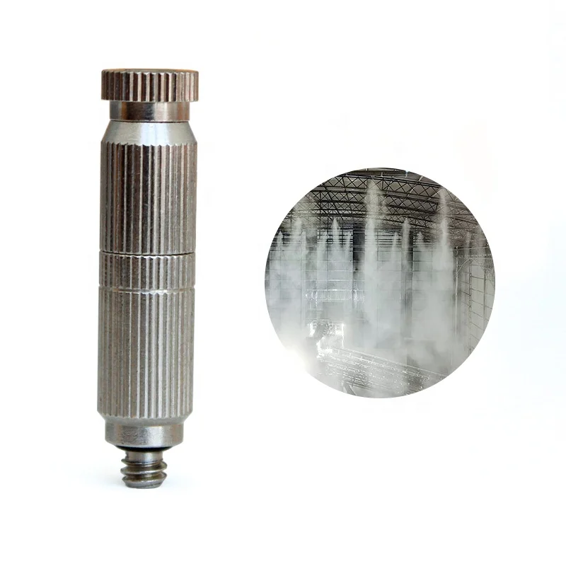 

High Pressure Fogging System Water Cooling Misting Spray Nozzle Fog