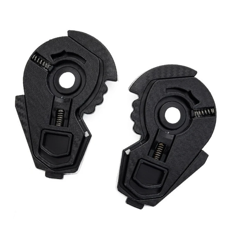 1 Pair Motorcycle Helmets Lens Visors Clip Shield Lock Visors Fixing Base Plate for NEVA Helmets Replacement Part Base Holder