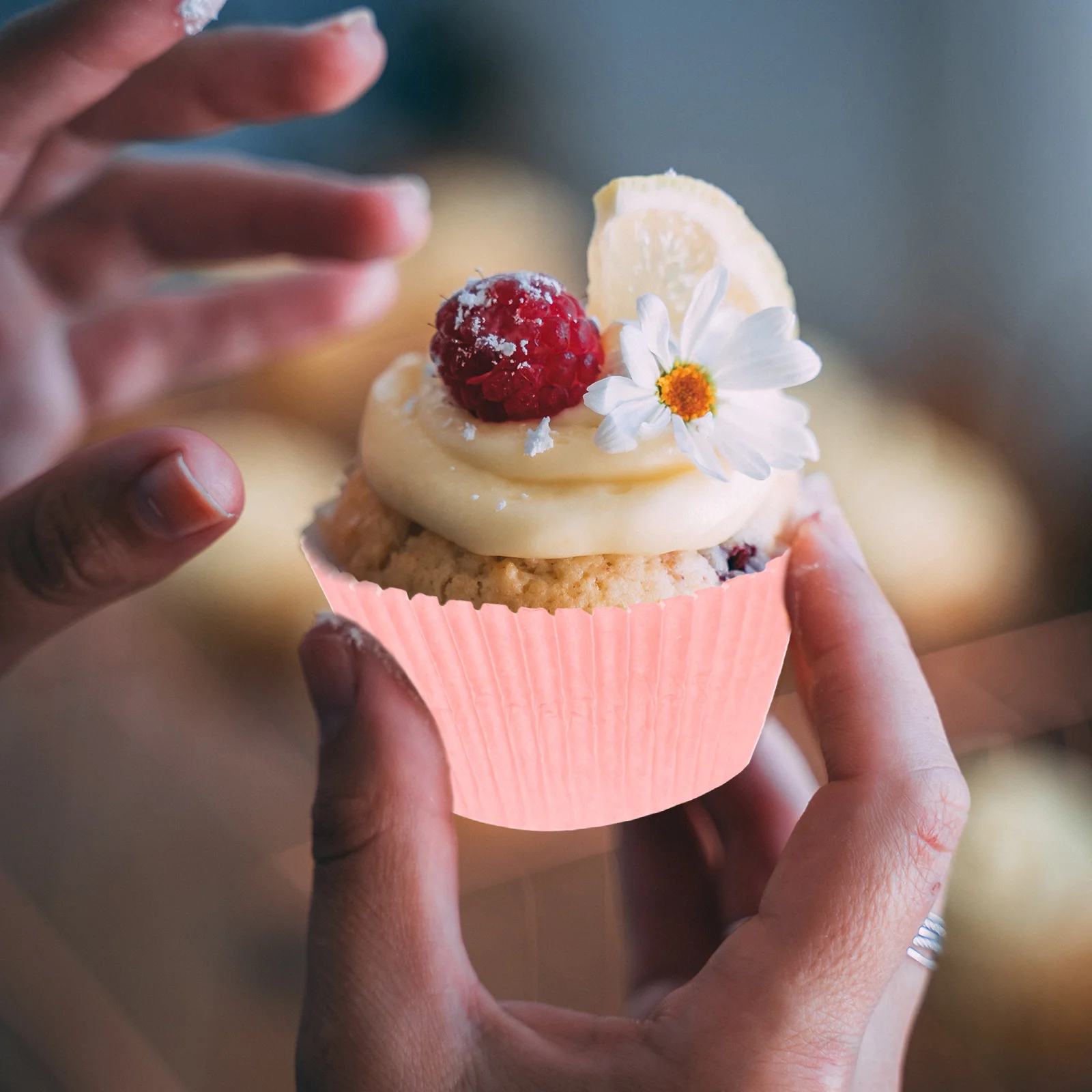 

300 Pcs Baking Tray Cups Muffin Cupcake Liners Household Paper Mini Muffins
