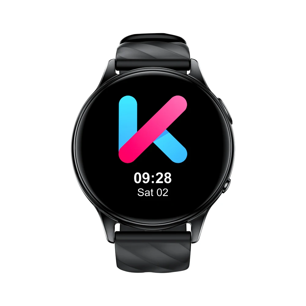 KUMI GW5 Smartwatch NFC 1.39 Inch Bluetooth 5.2 Smart watch 100+ Sports Liveness Heart Rate Blood Pressure Monitor Waterproof