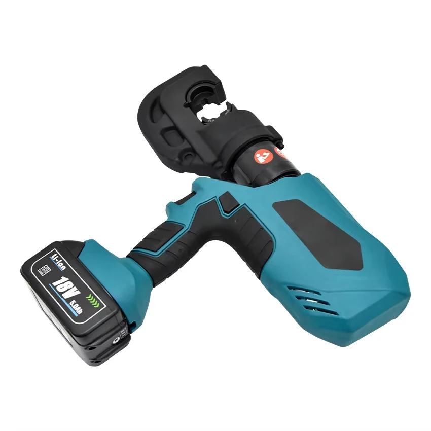 EZ-300/ EZ-400 Professional Rechargeable Hydraulic Pliers Crimping Pliers Charging Crimping Tool Hydraulic Pliers DC18V/4Ah
