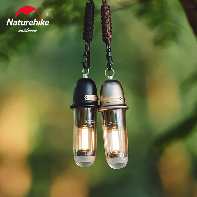 Naturehike przenośna lekka latarka kempingowa wodoodporne oświetlenie zewnętrzne typu C światło otoczenia piesze wycieczki ultralekka latarka oświetlenie namiotu