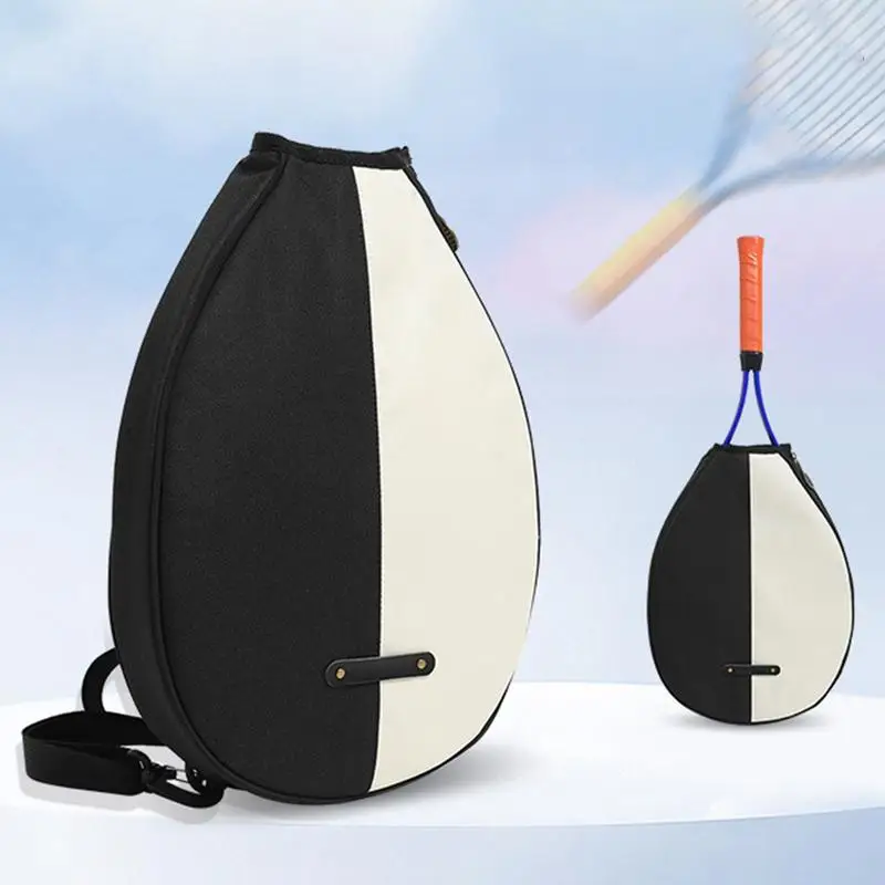 Bolsa de raqueta de Tenis con estuche de hombro, bolsa deportiva de gran capacidad, mochila de bádminton a prueba de polvo para Pádel de Squash de Tenis