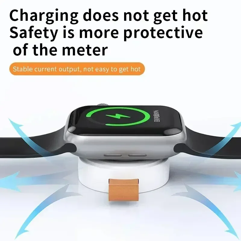 Wireless Magnetic Charger Dock Adapter for Apple Smart Watch 6 7 8 9 SE Ultra IWatch Fast Chargers Portable PD Charging Station image 4
