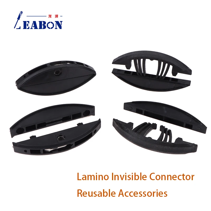 50 Pairs Woodworking Lamino Invisible Connector Reusable Accessories P15 P14 Plywood 2 in 1 Fastener