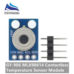 MLX90614 GY-906 Sensor Module Non-contact Infrared Temperature IR IIC I2C Interface GY 906 GY906 MLX90614ESF-BAA For Arduino