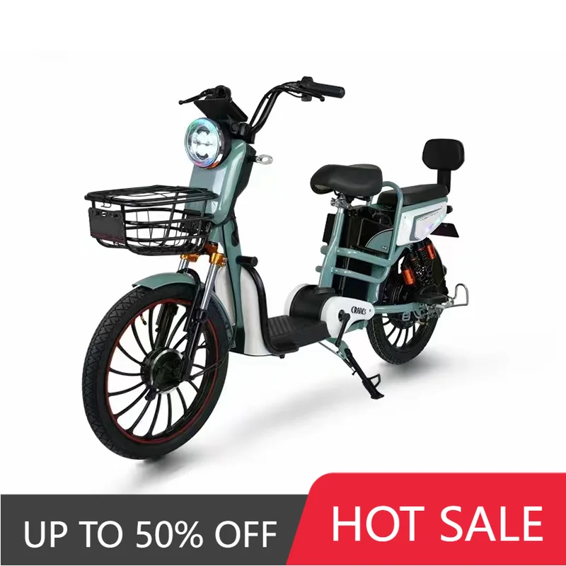RRE 2024 new electric bicycle multi-functional city electric bicycle with long battery life and high power