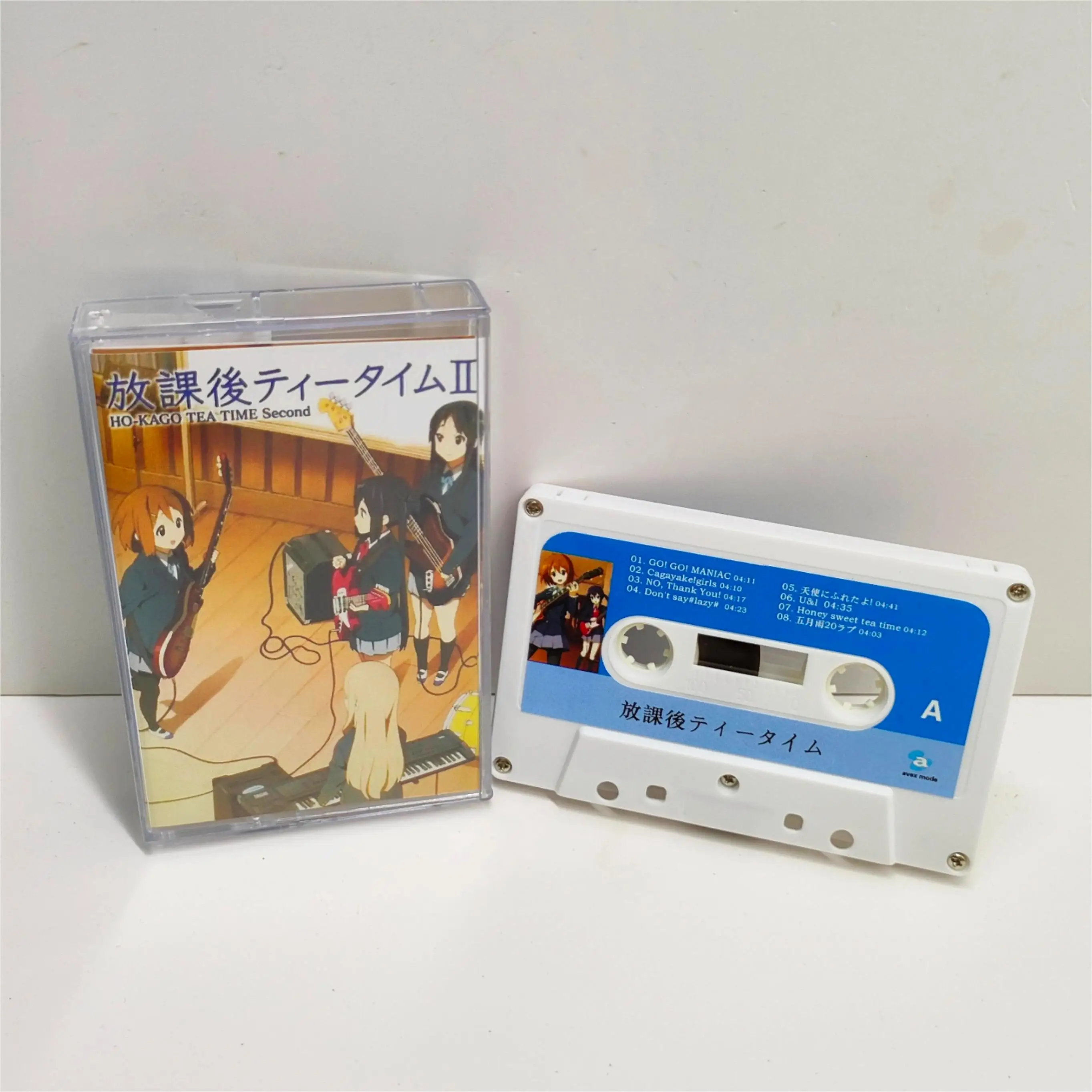 Anime K-ON Death Devil Yamanaka Sawako Music Tape Greatest Hits OST Album Cassettes Cosplay Recorder Car Walkman Soundtracks Box