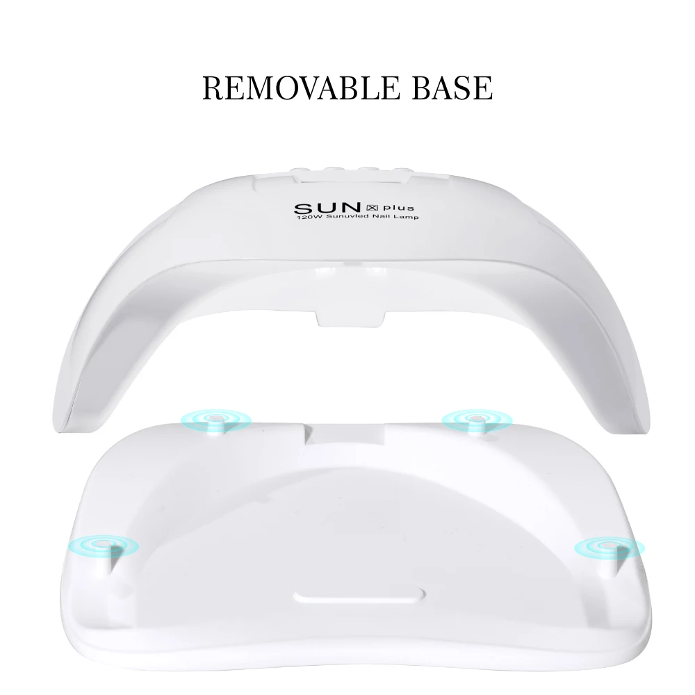Lulaa-Sunxplus-LED UVランプ,赤外線センサー,36 LED,マニキュアツール,サロン機器,120W