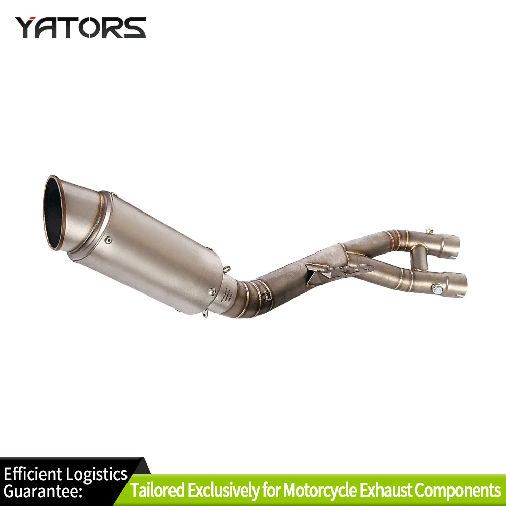 

Exhaust Systems For Yamaha MT-10 YZF R1 2015-2022 Exhaust Tips Mid Tail Muffler Modified System Exhausts Pipes