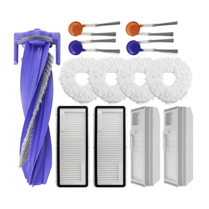 MOPHE-13 Pcs Ultra Durable Accessories For Narwal J5 J5X Sweeper Accessories