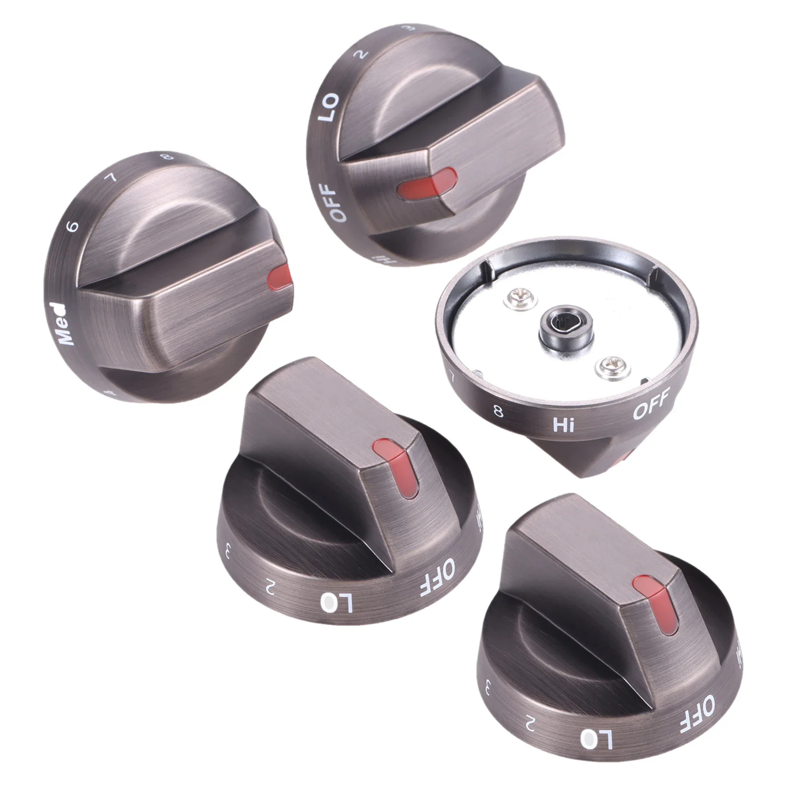 

5 шт. DG64-00975A ручки дальности электрической газовой плиты замена NE/NX9000T для Sam-Sung DG64-00975A 001/002 запасные части горелки