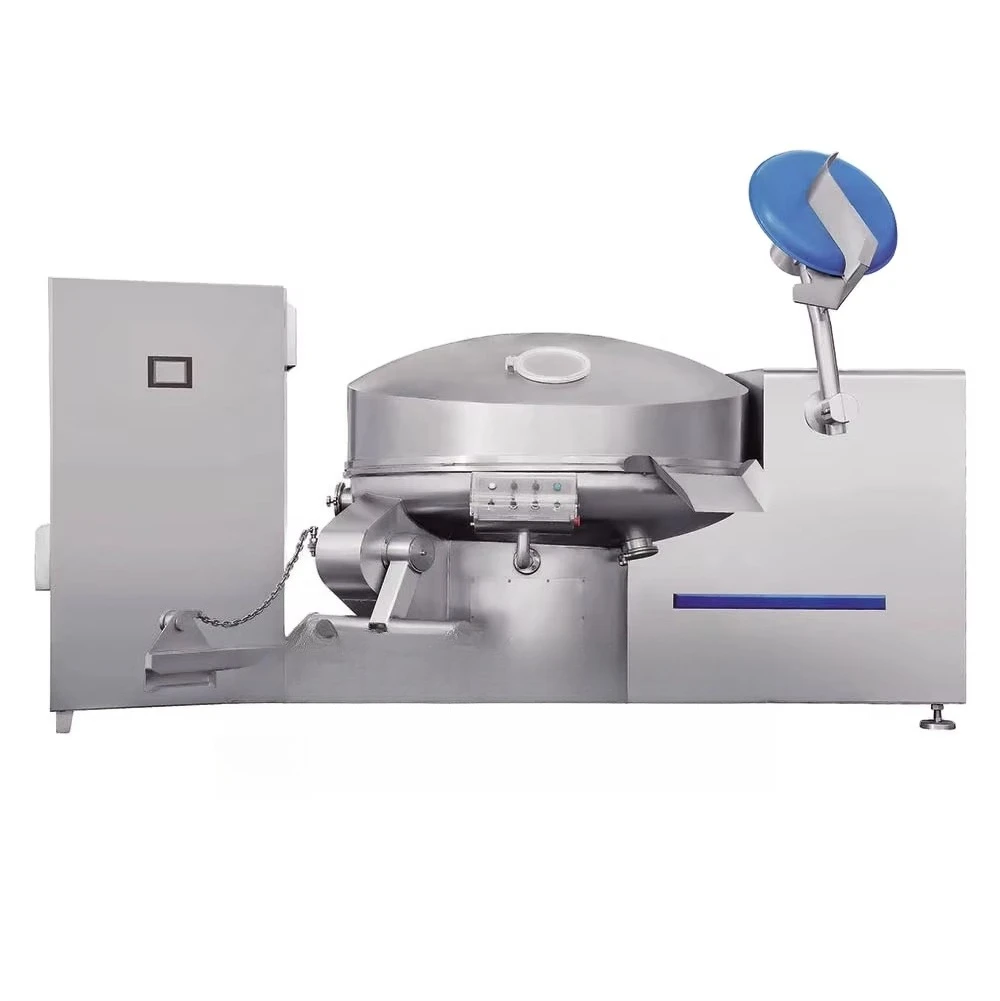 FOODLINE Frozen Meat Cutter Industrial Frozen Meat Cutting Machine With Adjustable Thickness For Food Factory Production
