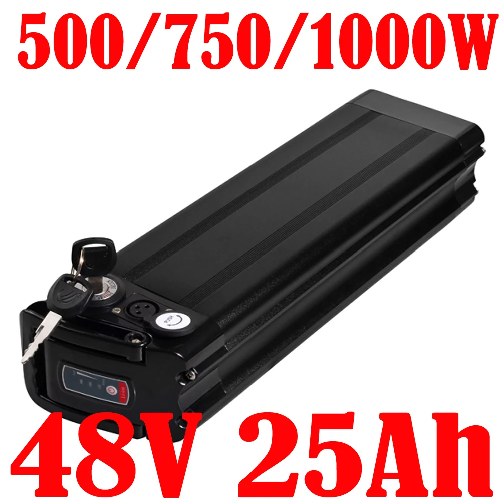 18650 cell 48V Lithium ion batteries 48V 30Ah 25Ah 20Ah Electric Bicycle Batteries For 48V 1000W 750W 500W e-bike Battery Motor