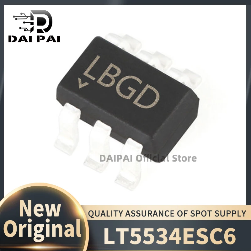 (5Pcs-10Pcs/Lot)  100% New original LT5534ESC6 LT5534ESC6#TRPBF LT5534 LBGD SC70-6 Chipset