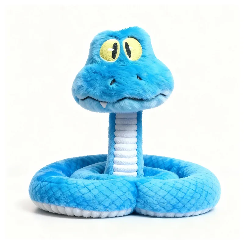 Jouet de poupée serpent Gary bleu de Zootopia, Animal en peluche, cadeau de noël qui peut être moulé en différentes formes