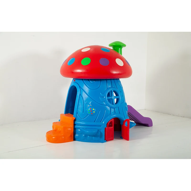

Indoor Playground Equipment Plastic Play House with Slide Toy High Quality Children Playhouse Kindergarten playhouse