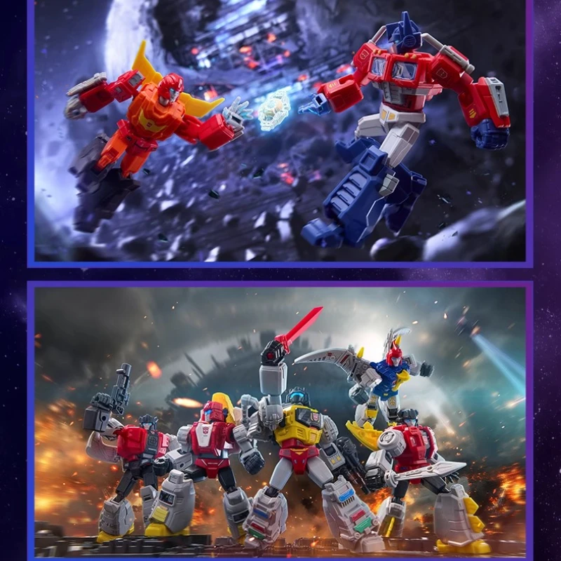 BLOKEES Трансформеры Astronauts Edition Unicron Optimus Prime Hot Rod Splice Sludge Metroplex Splice Подвижная игрушка Модель в подарок