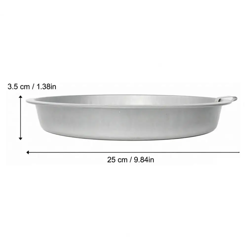 Even Heat Cake Pan 9 Inch Carbon Steel Cake Mold with Even Heat Distribution Non-stick Round Pan with 360° Rotatable Blade