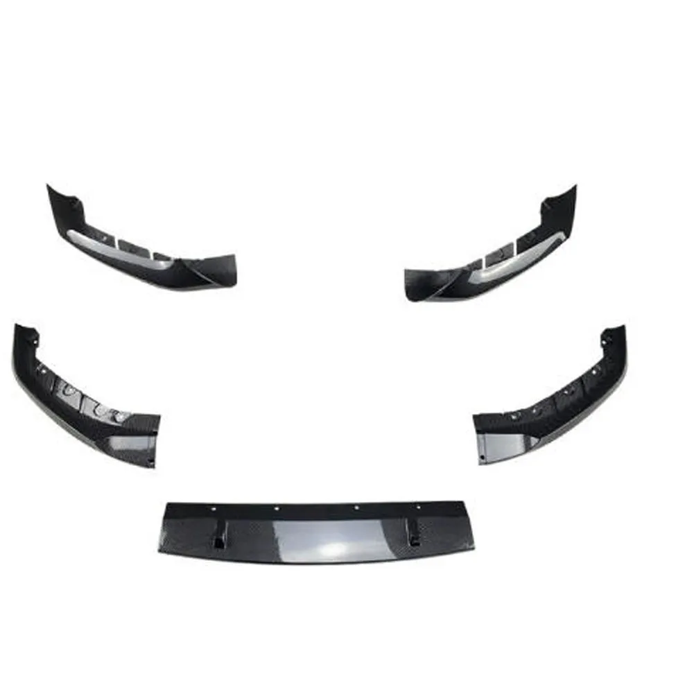 

For BMW 5 Series G30 G31 M Sport 2018-2020 Front Bumper Lip Lower Spoiler Splitter Guard Moulding Trim Cover