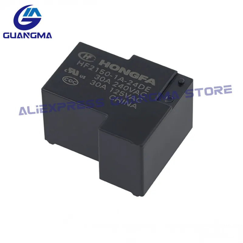 10PCS 100% NewOriginal HF2150-1A 5DE 12DE 24DE Power Relay DC5V 12V 24V 30A T90 4Pin HF2150-1A-5DE HF2150-1A-12DE HF2150-1A-24DE