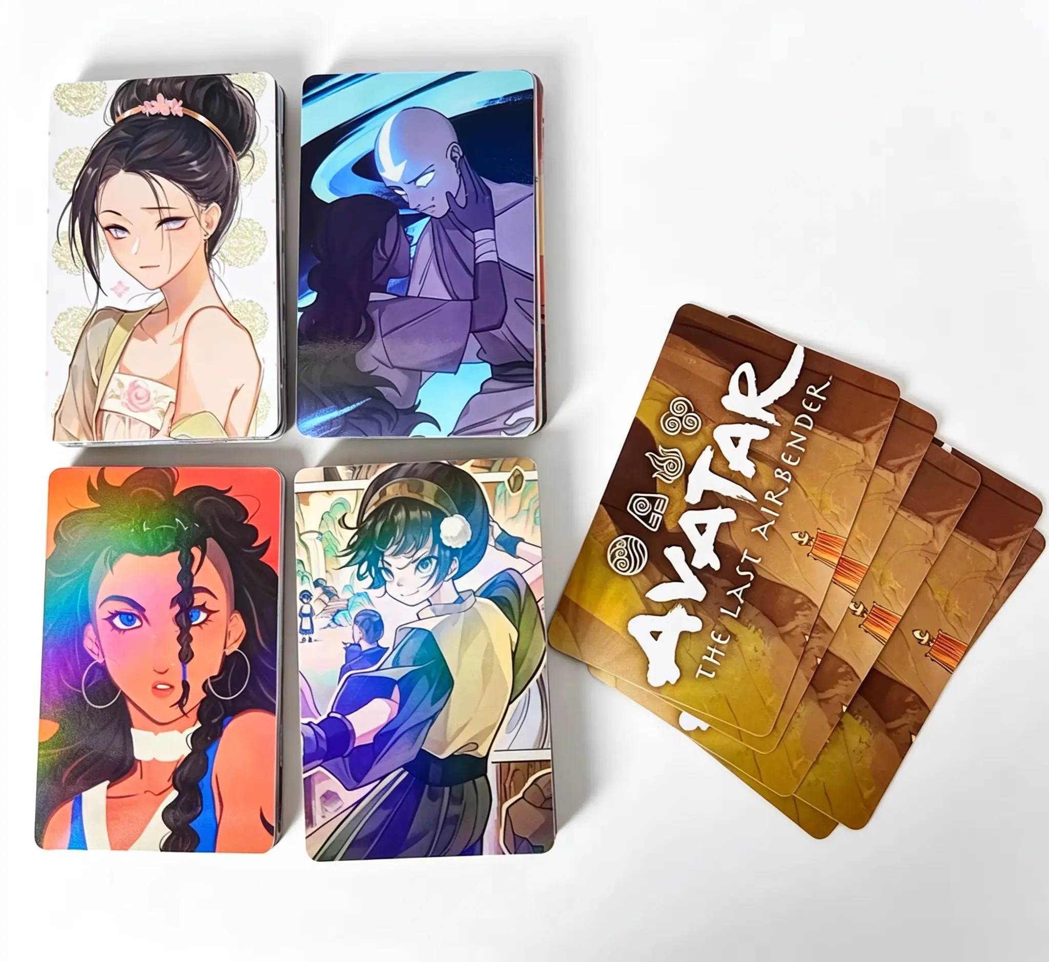 100 Pc/set Avatar The Last Airbender Holographic Lomo Card Album Comic Characters Photocard Fans Collection Cards