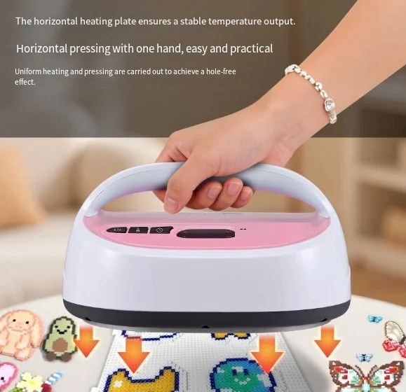Portable 8.3x9.6 inch handheld heat transfer mini iron heat of sublimation press T-shirt printing