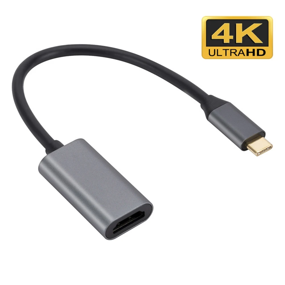 USB C Type-C(Thunderbolt3 Compatible) to 4k UHD Adapter Cable Compatible with Macbook Air/Pro Ipad Pro Surface Pro XPS Pixelbook