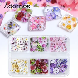 Wood Pulp Flowers Chips Epoxy Resin Mold Filling UV Resin Decorative Paper Flower Valentines Day Gifts DIY Jewelry Crafts Making