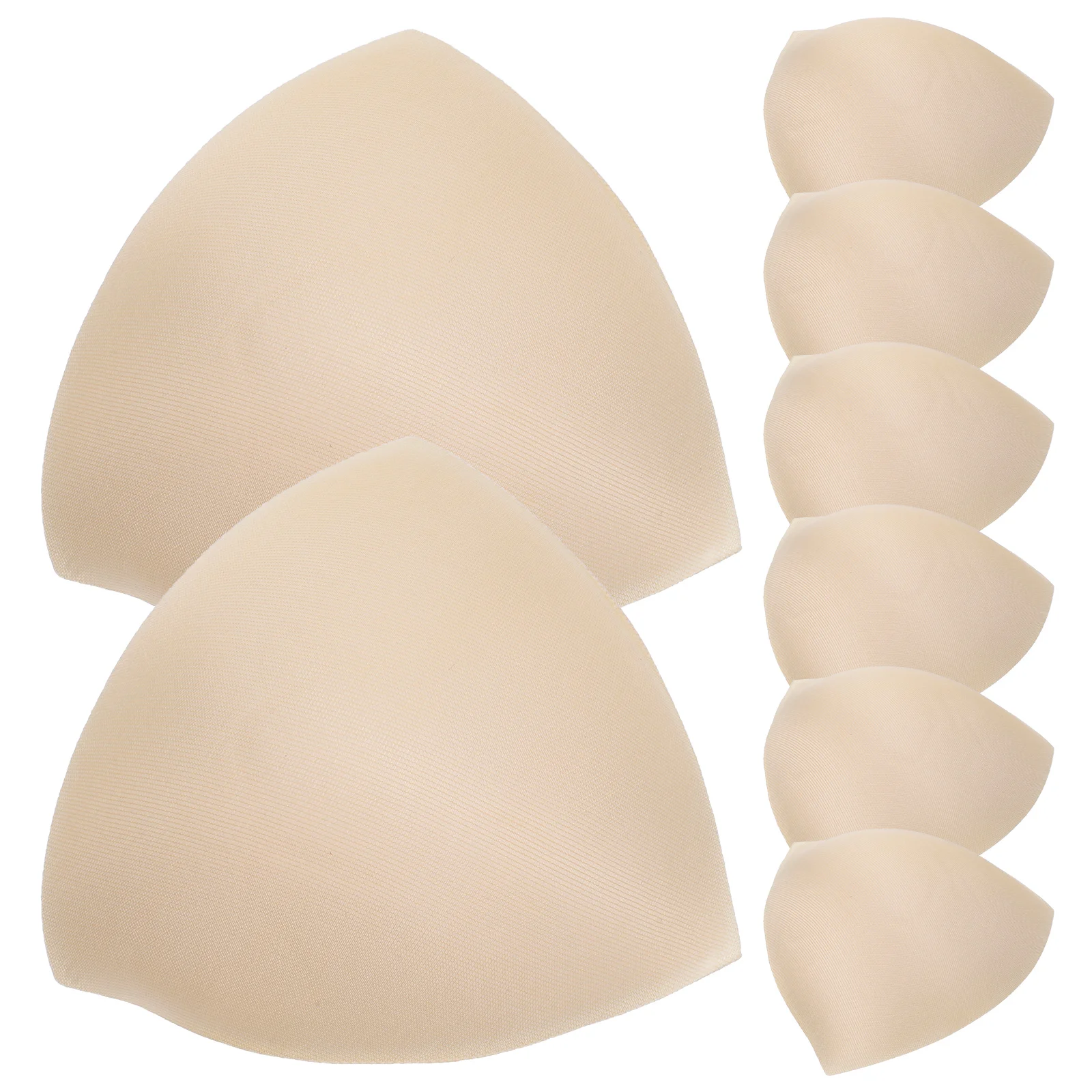 

4 Pair Bra Inserts Pads Wireless Eco Friendly A Cup Swimsuit Nursing Replacement Secure Fit Reusable Travel Lightweight