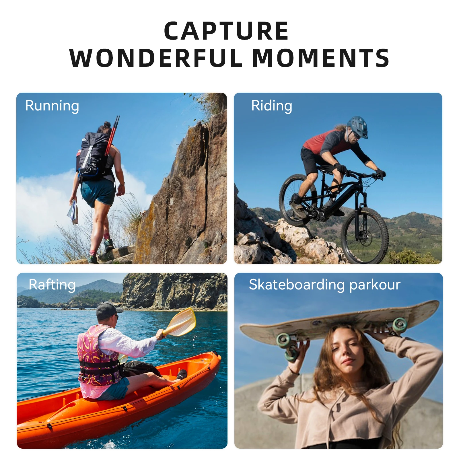 TELESIN Uchwyt na telefon z klipsem do mocowania na pasku na klatkę piersiową do GoPro 13 12 11 10 9 Insta360 X5 AcePro DJI Action 6 5pro 4 Akcesoria do kamer — zdjęcie produktu 5