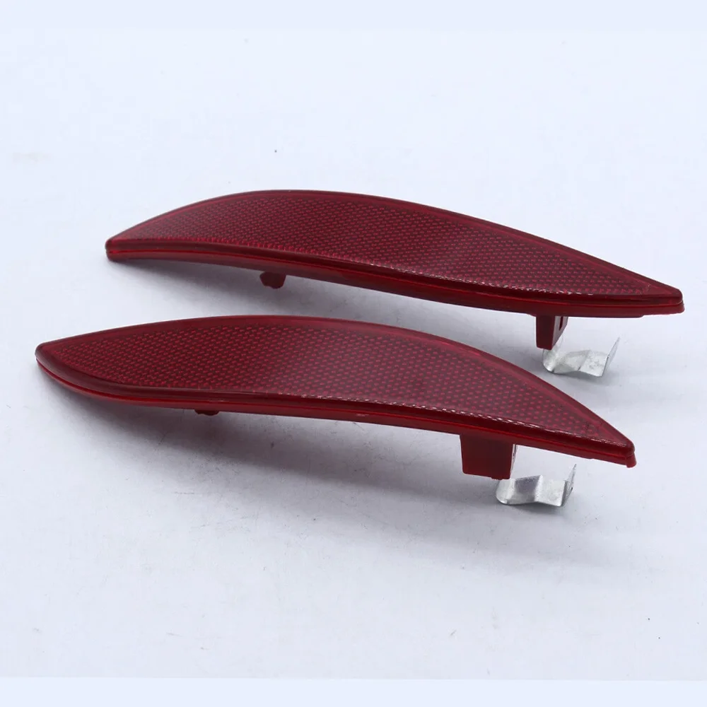 1 Pair Car Rear Bumper Reflectors 265650004R Replacement For Megane III Hatchback 2008 - 2016 Fluence 2010 - 2016