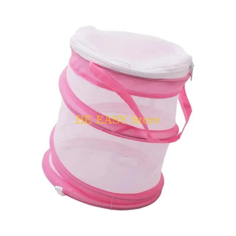 E28F Foldable Insect Cage Enclosure Butterfly Enclosure Butterfly Habitat Clear Mesh