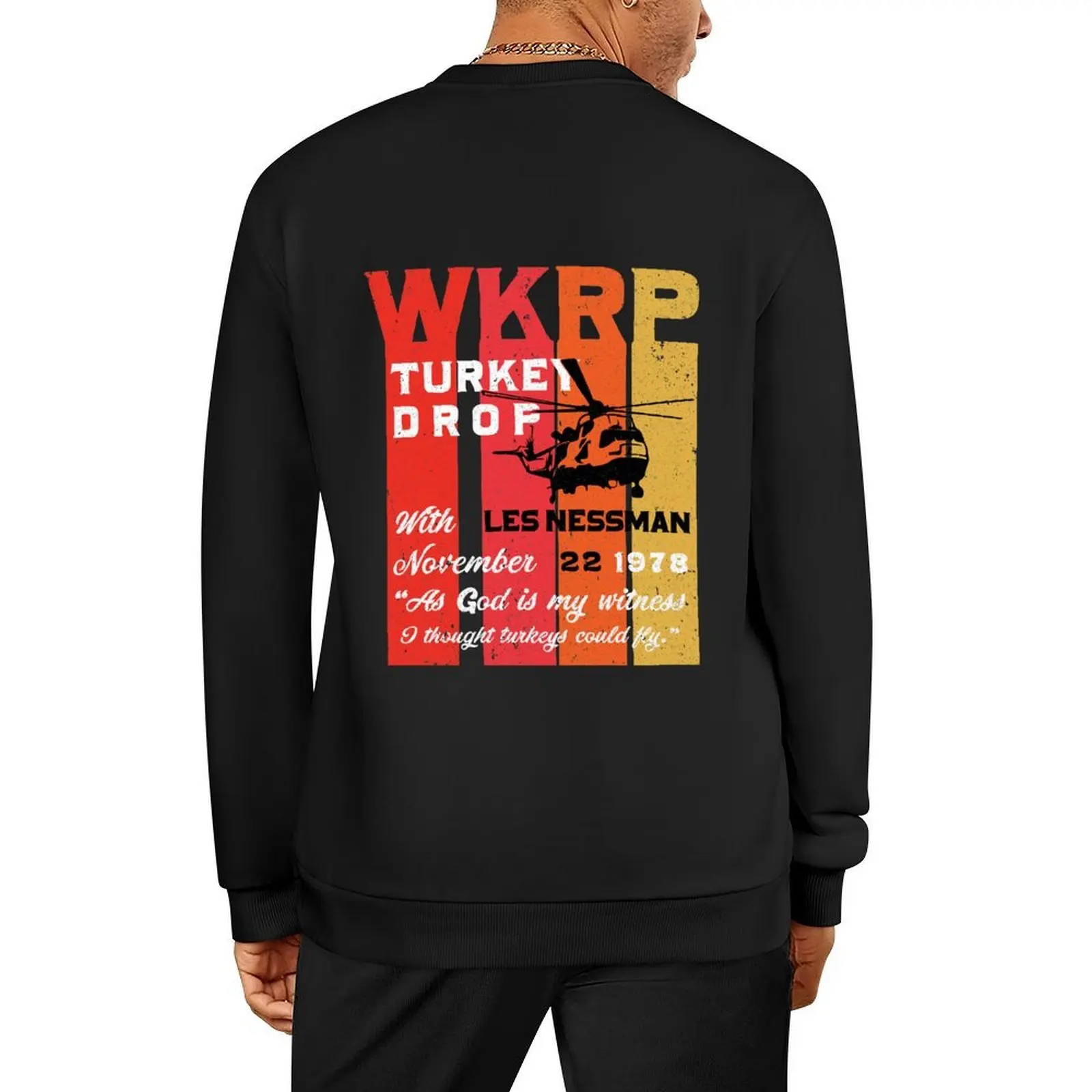 

Wkrp Turkey Drop Pullover autumn jacket men men's sweat-shirt men wear men's sweat-shirt set new sweatshirts