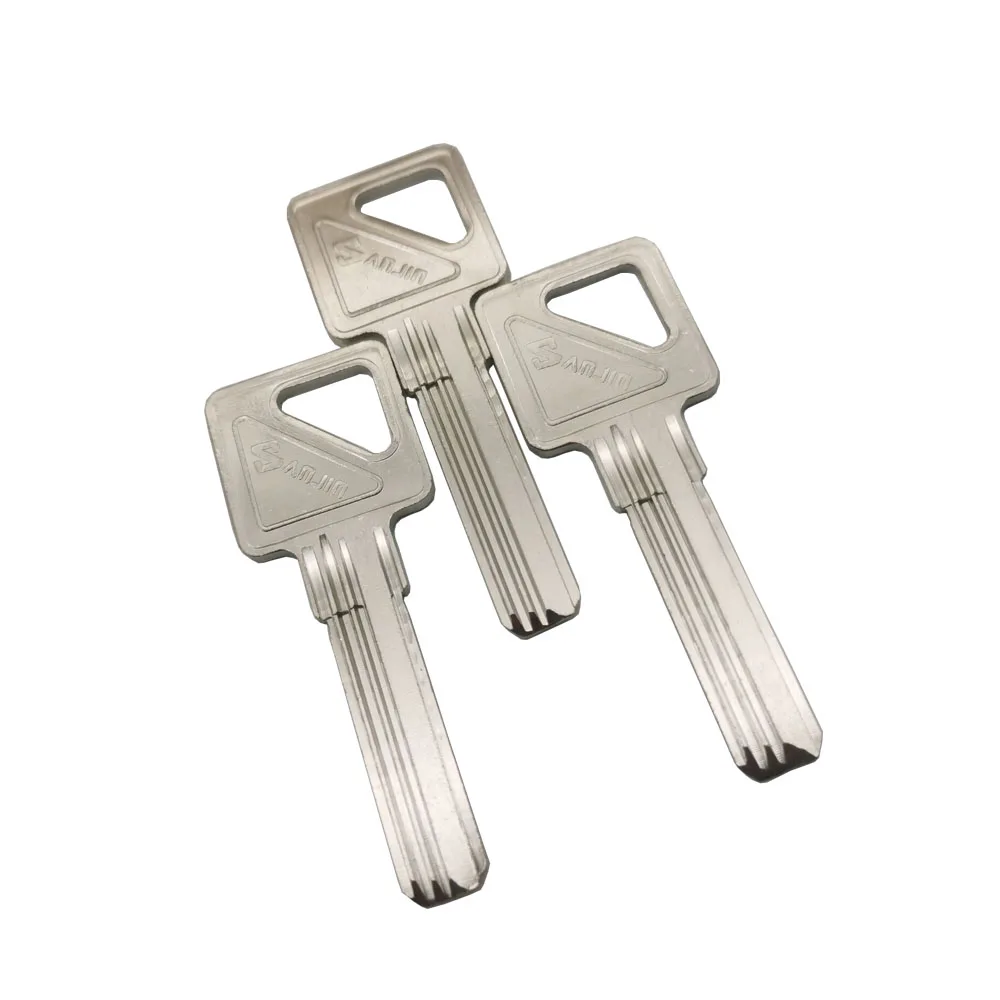 20pcs B051 Three bath wanjia Right bath door & house key blank  Civil key blank suit for Vertical key cutting machine