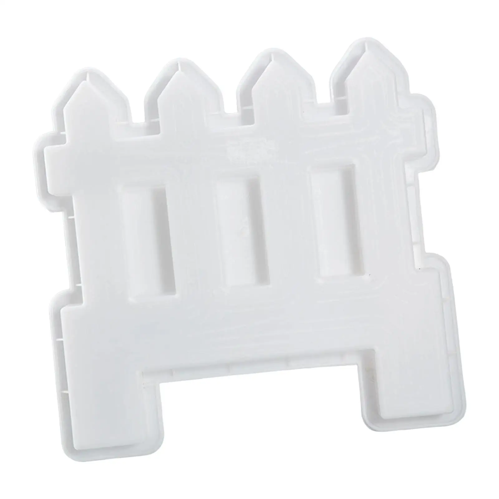 Flower Fence Concrete Mould for Garden Borders DIY Courtyard Fencing Outdoor Decoration and Patio Decor