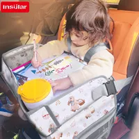 Child Waterproof Folding Tray Children's Portable Painting Board Easy Wipe Whiteboard Car Seat Drawing Table Travel Essentials