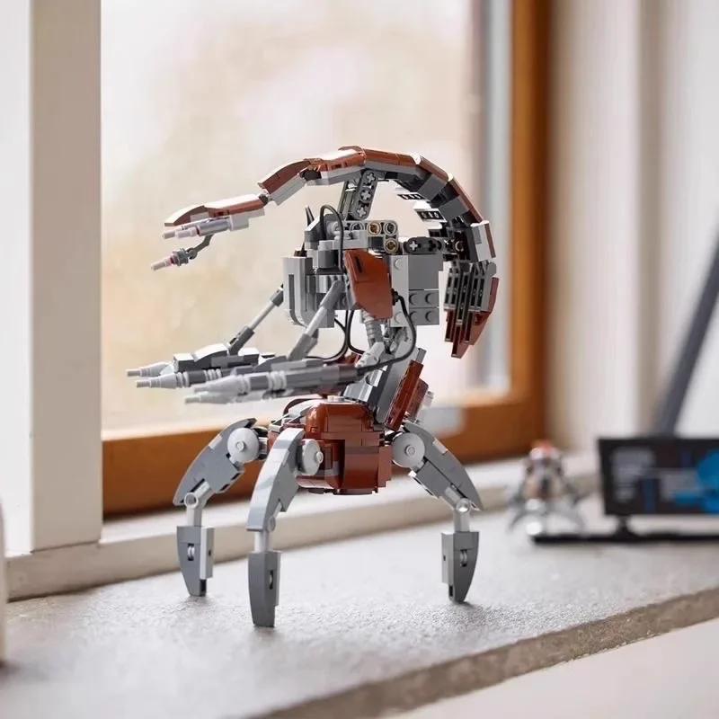 

Space War Model Brick Expulsion Destroyer Robot Compatible Assembly Toy Action Figure Building Block Birthday Gift