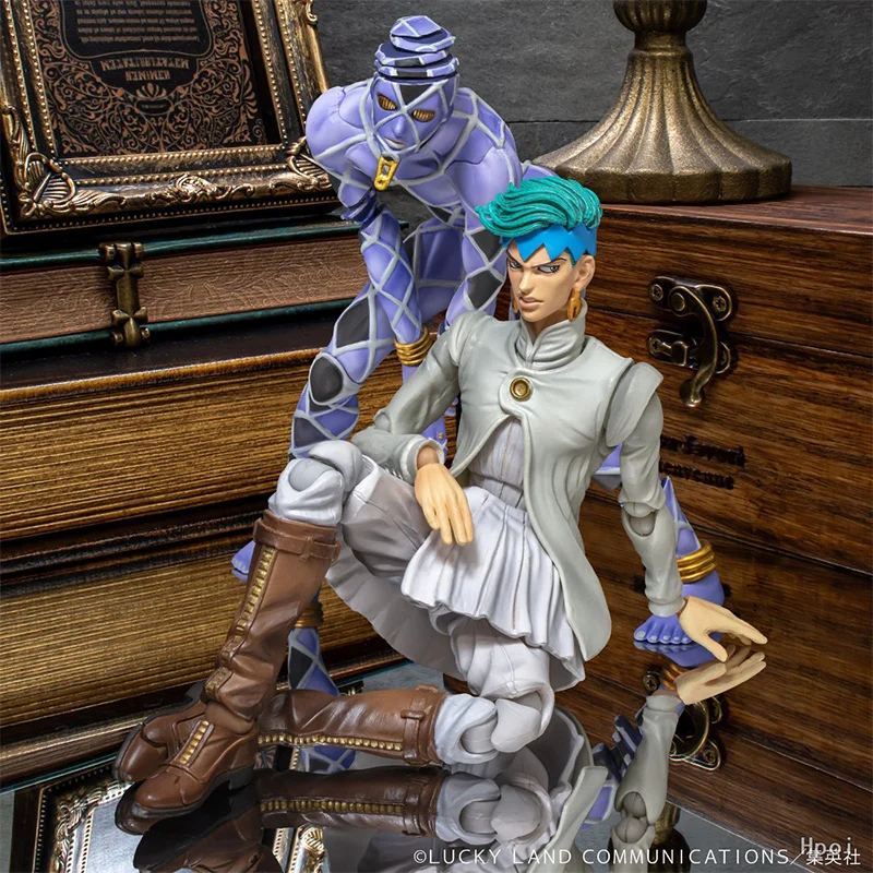 Medicos-E SUPer Action Statue Rohan Kishibe Ver.2 JOJO Diamond Is Unbreakable Original Action Figure Model Toy Gift Collection