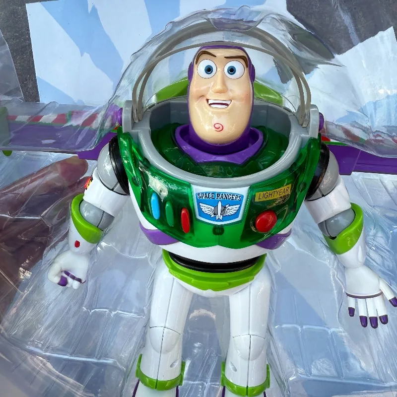 Zestaw zabawek Disney Vintage Toy Story, mówiąca figurka Buzz Lightyear i Woody, oficjalna kolekcja mówiących lalek, limitowana edycja.