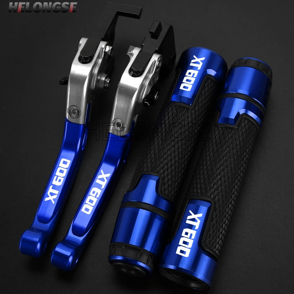 

Motorcycle Adjustable Foldable Brake Clutch Levers FOR YAMAHA XT600 XT 600 XT-600 1984-1986 1987 1988 Handle Handlebar Grips End