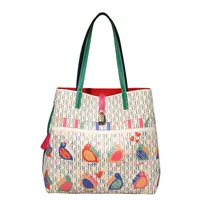 CH diseño de moda exquisito bolso de hombro con estampado Floral para mujer bolso de mano con estampado clásico bolso de compras de moda de gran capacidad