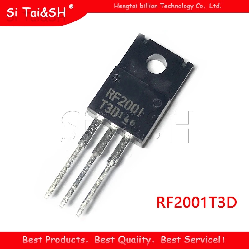 10pcs RF2001T3D TO-220F RF2001 RF2001-T3D TO-220 300V 20A new original